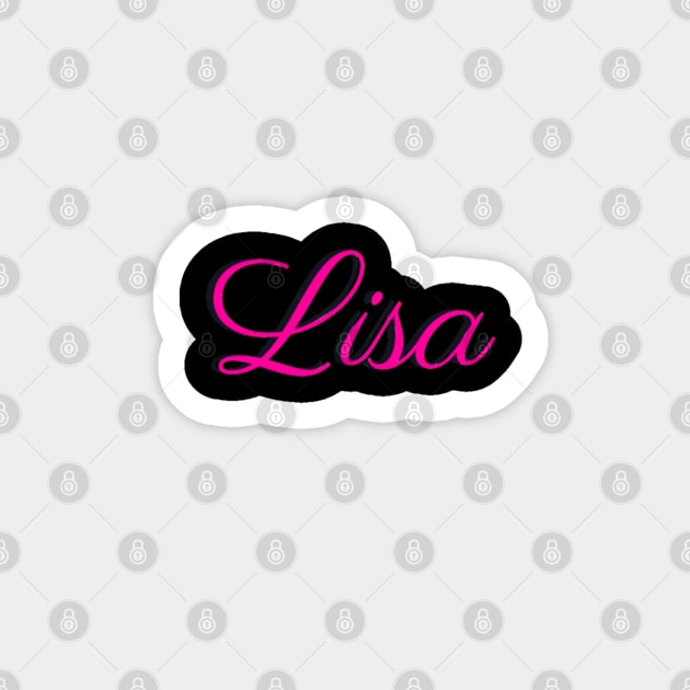 Lisa Sticker by Shineyarts